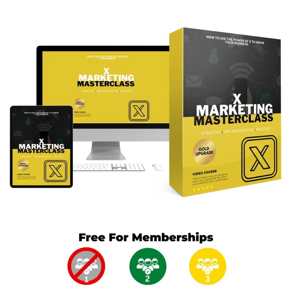 X Marketing Masterclass Video Course